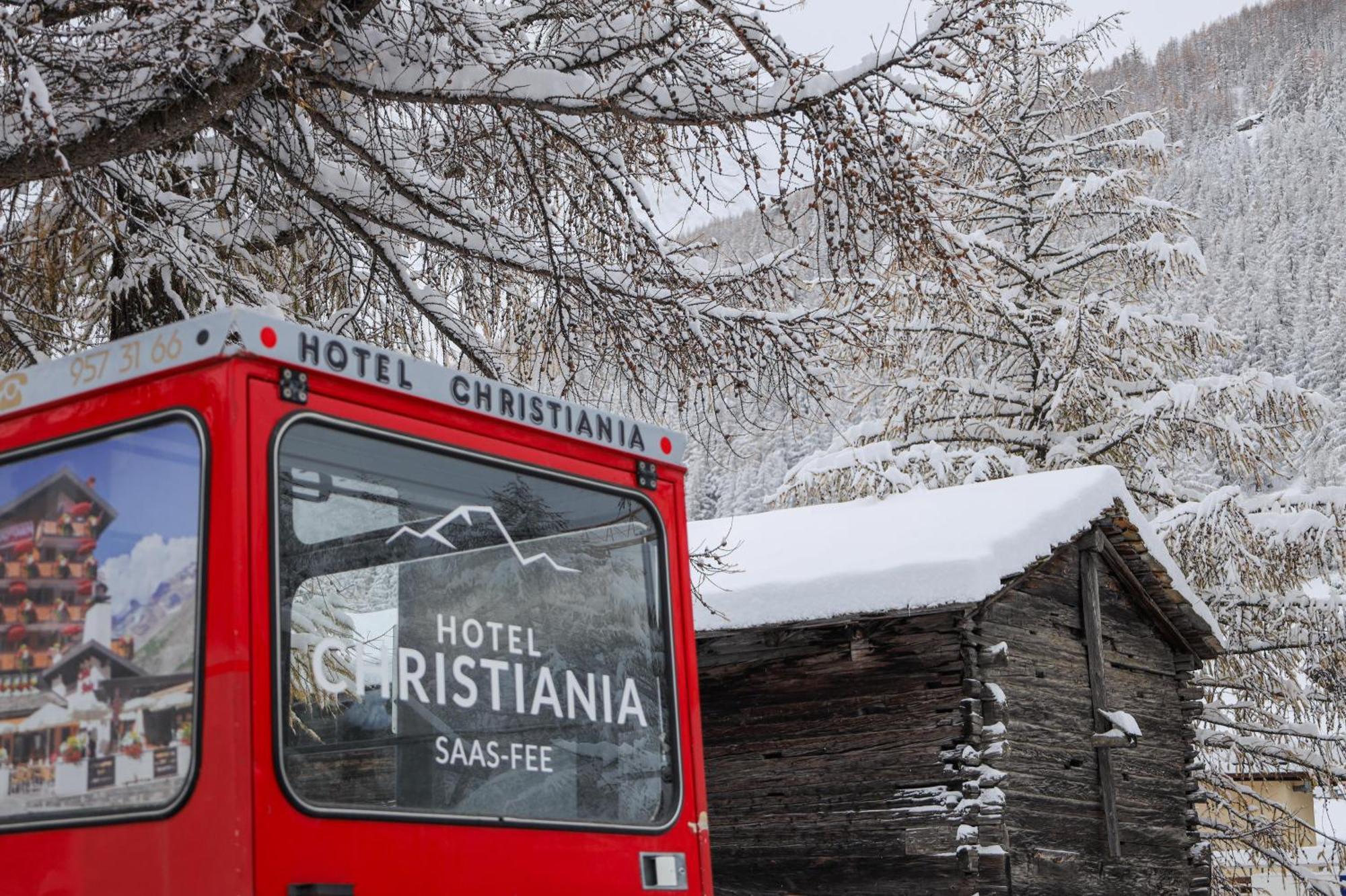 Hotel Christiania Saas-Fee Exterior foto