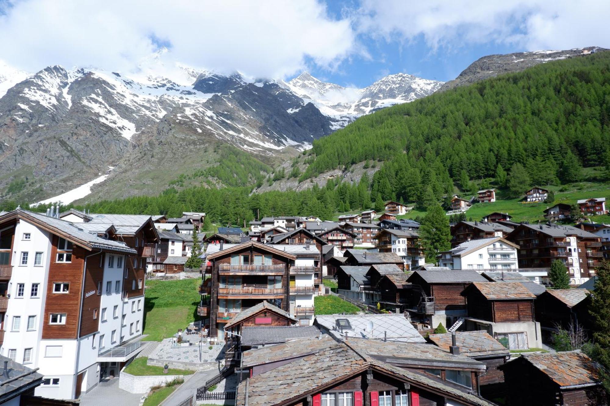 Hotel Christiania Saas-Fee Exterior foto