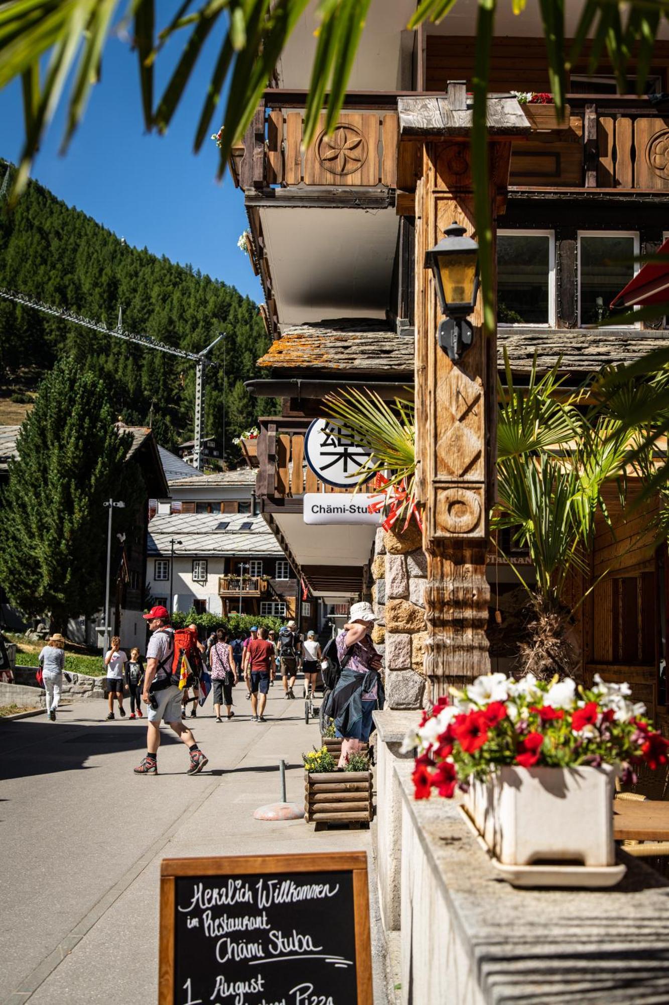 Hotel Christiania Saas-Fee Exterior foto